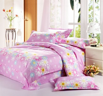 廠家直銷全棉斜紋時尚印花床上用品四件套 尊享品質，點綴家居